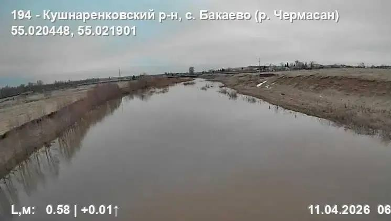 В Башкирии сообщили актуальную информацию по весеннему половодью