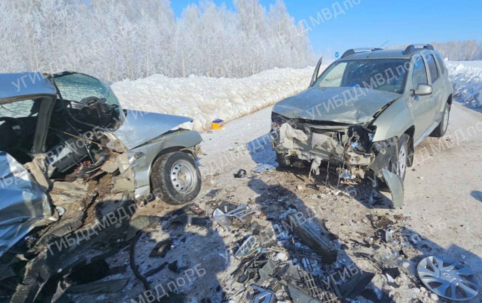 В Башкирии в столкновении с иномаркой разбился водитель ВАЗ-2112