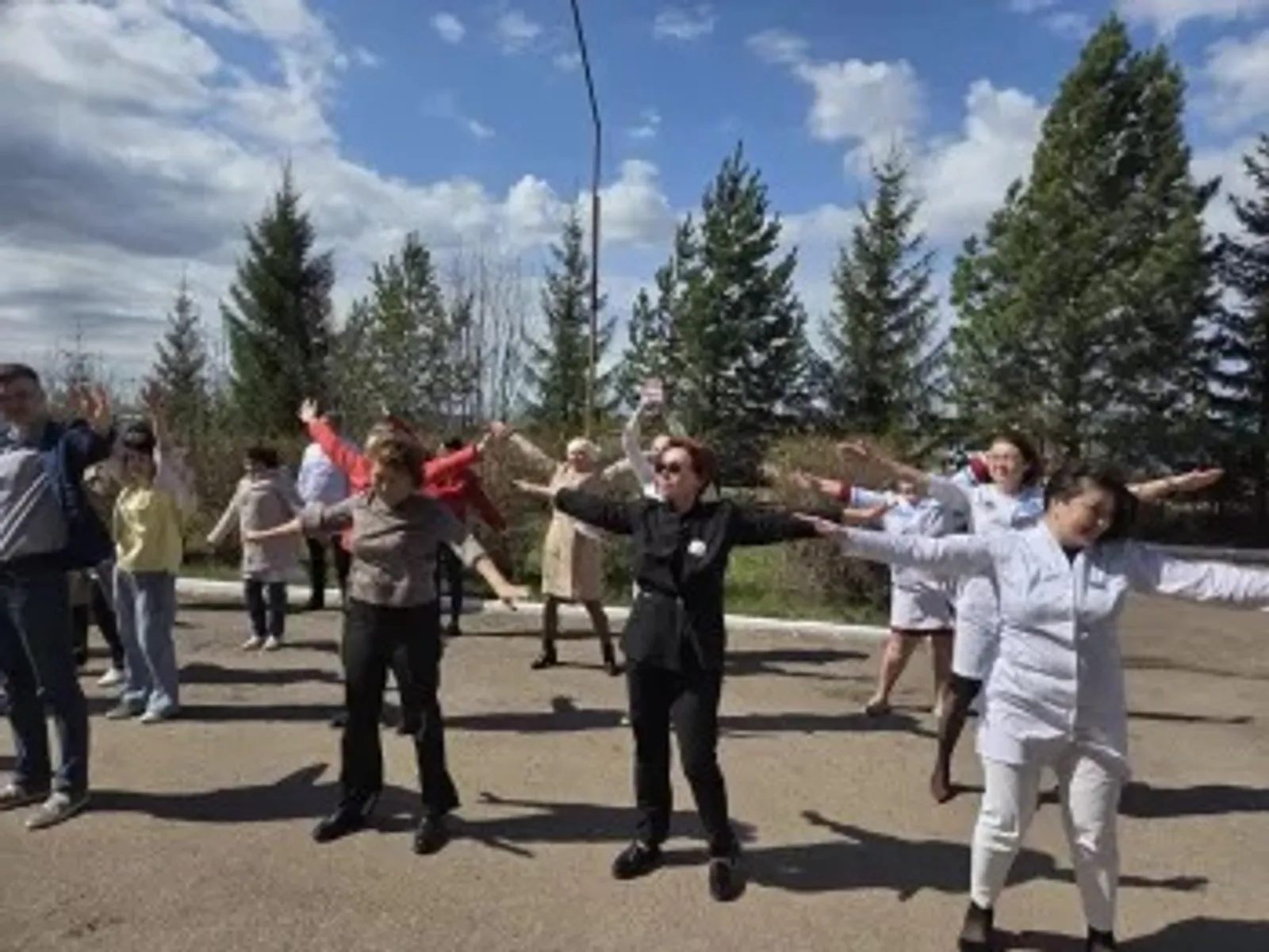 В Альшеевском районе прошёл марафон здоровья «Путь к долголетию»
