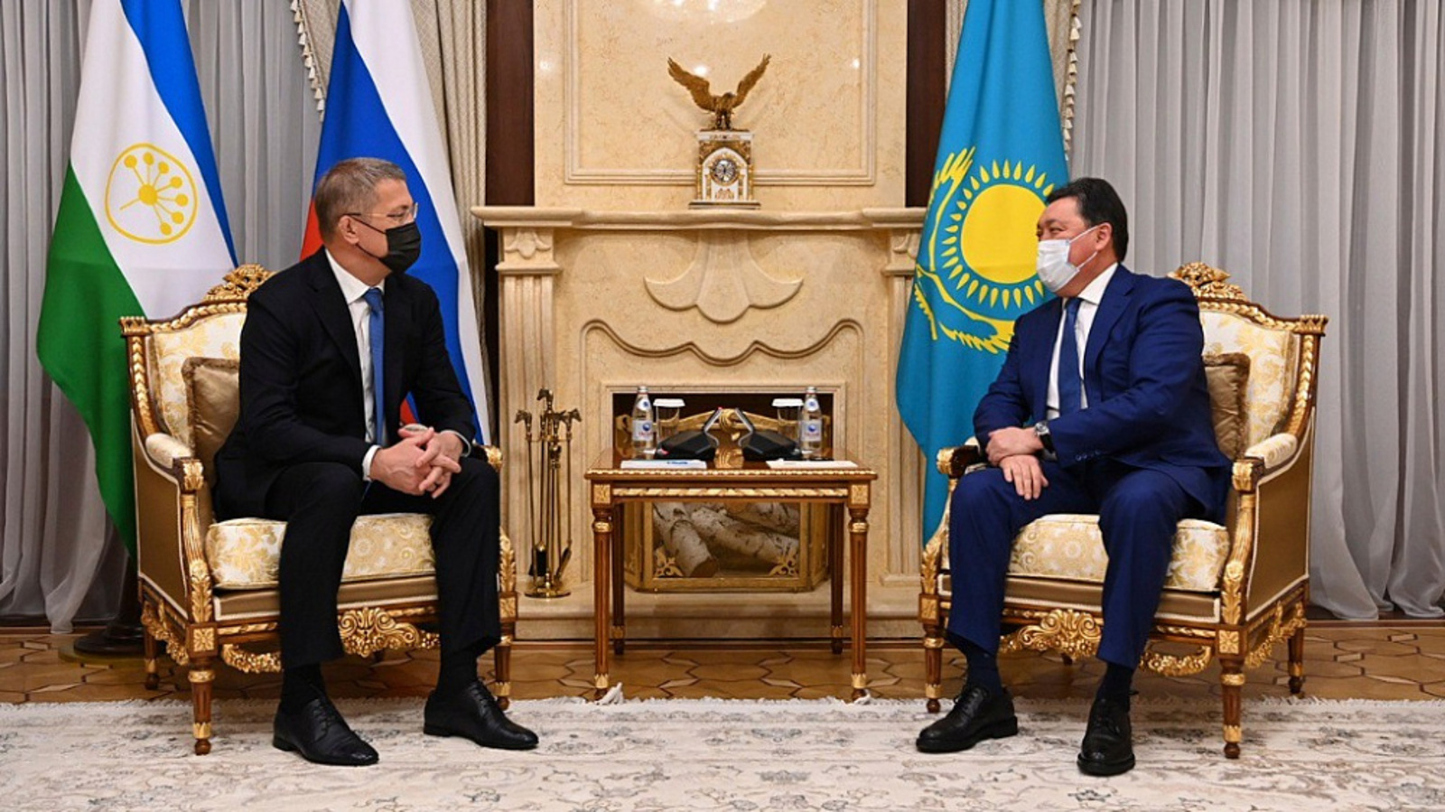 Рабочая встреча с Премьер-министром Казахстана Аскаром Маминым